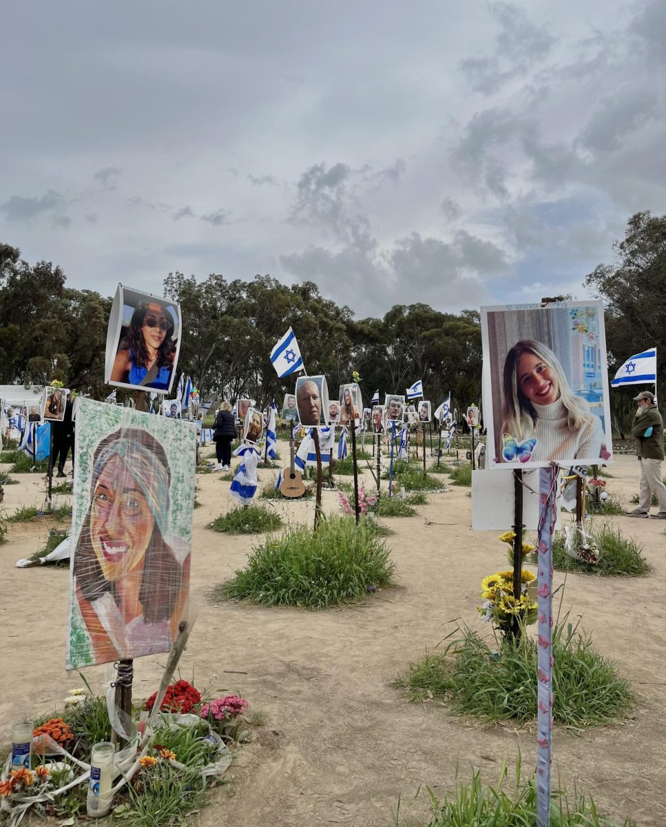 A memorial in honor of the 364 victims of the Nova Musical Festival in Re’im, Israel. 