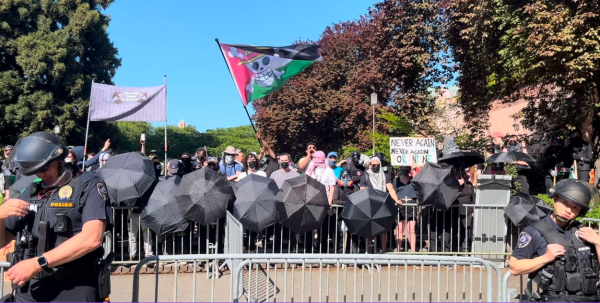 Protest at the University of Washington