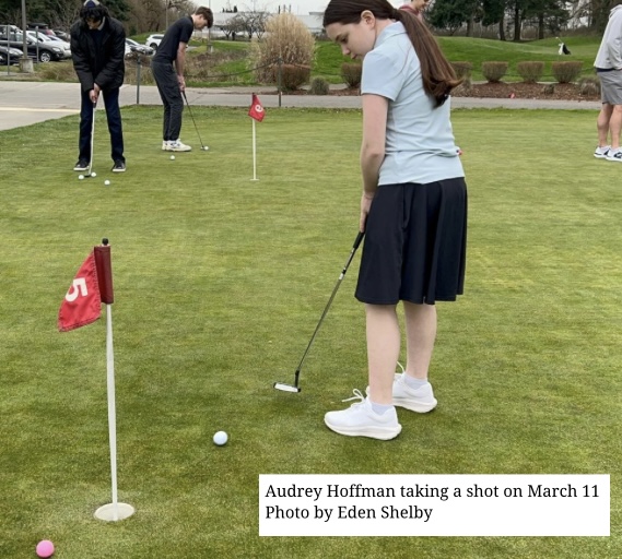 Audrey Hoffman taking a shot on Mach 11